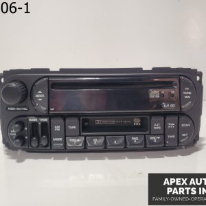OEM 2002 Jeep Liberty 3.7L Radio 6 CD Disc Changer Player Stereo HEAD UNIT