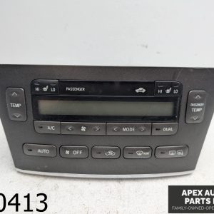 OEM 2002 Lexus ES300 3.0L Climate Control