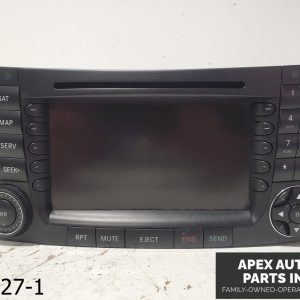 OEM 2003-2009 Mercedes E350 3.5L Command Head Unit Navigation Radio CD Player