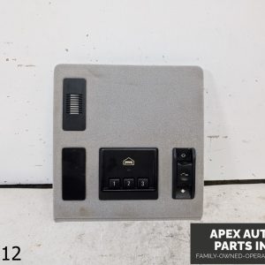 OEM 2003 BMW 530iA M54  Overhead Sunroof Switch Garage Opener Homelink