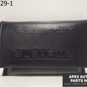 OEM 2003 Subaru Outback 2.5L Leather Case for Owner's Owners Manual User Guide