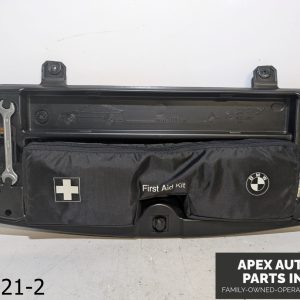 OEM 2004-2007 BMW 530I 3.0L TRUNK LID TOOL TOOLS FIRST AID KIT PACK TOW HOOK
