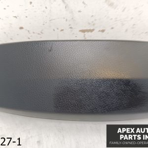 OEM 2004-2007 BMW 530i 3.0L BLACK LEATHER ARM REST TRIM 7060174