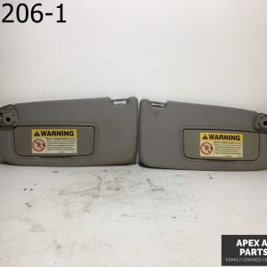 OEM 2004 Volvo X GENUINE LEFT DRIVER & RIGHT PASSENGER SUN VISOR IlLUMINATED
