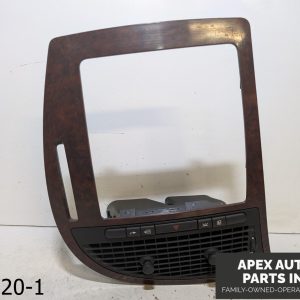 OEM 2005-2009 Saab 9-7x 4.2L Front Center A/c & Radio Wood Trim Panel Bezel