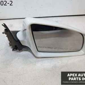 OEM 2005 Audi A4 2L Passenger Right Side View Power Door Mirror White