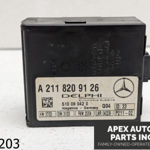 OEM 2005 Mercedes C240 2.6L Anti Theft Alarm Control Module Unit