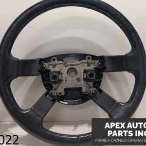 OEM 2005 Range Rover 4.4L BLACK LEATHER WRAPPED HEATED STEERING WHEEL