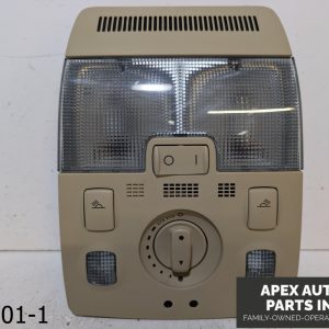 OEM 2006-2008 Audi A4 2.0L Overhead Dome Light Lamp Roof Switch Console Storage