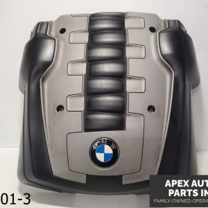 OEM 2006-2008 BMW 750LI 4.8L upper engine motor top cover trim panel