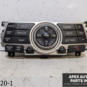 OEM 2006-2008 Infiniti G35 3.5L AUDIO NAVIGATION CONTROL SWITCH TUNER