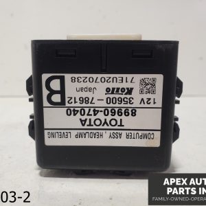 OEM 2006-2009 Toyota Prius 1.5L  Headlamp Leveling Computer 89960-47040