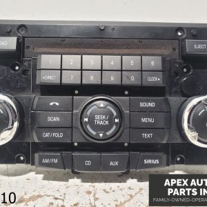 OEM 2006-2012 Ford Fusion FRONT DASH RADIO A/C CLIMATE CONTROL PANEL FACE SWITCH