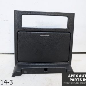 OEM 2006 Infiniti M35 3.5L cup holder tray storage black center console panel