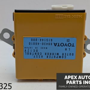 OEM 2006 Lexus RX 400h 3.3L LEFT DRIVER SIDE MIRROR CONTROL MODULE