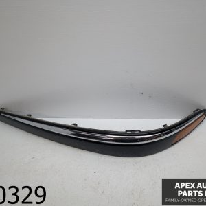 OEM 2006 Mercedes E500 Wagon 5.0L FRONT BUMPER TRIM MOLDING DARK LEFT