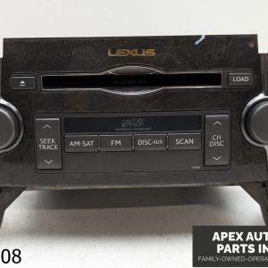 OEM 2007-2009 Lexus LS 460 4.6L Radio Cd Changer Player 86120-50F10
