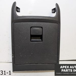 OEM 2007-2012 GMC Acadia 3.6L Center Console Cupholder Rear Cover Trim