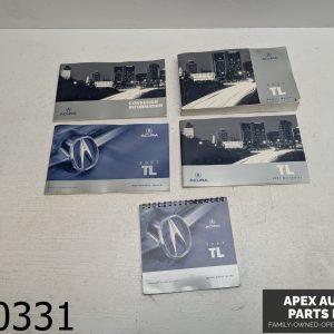 OEM 2007 Acura TL 3.2L OWNERS MANUAL OPERATORS