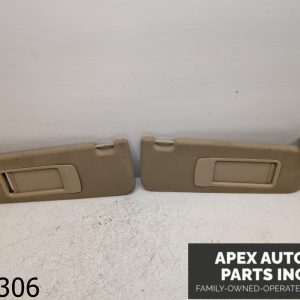 OEM 2007 BMW 328xi Wagon 3.0L Front Left Right Sun visor Pair Set