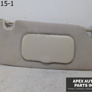 OEM 2007 Chrysler Pacifica 4L Passenger Sun Visor Sunvisor Gray J01B28015