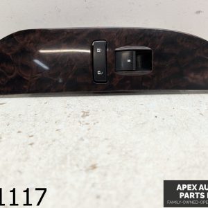 OEM 2007 GMC Yukon 6.2L Door Window Switch 4-Piece Set w/Woodgrain