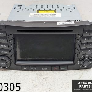 OEM 2007 Mercedes E350 3.5L Command Head Unit Navigation Radio CD