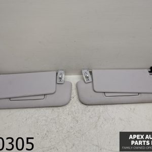 OEM 2007 Mercedes E350 3.5L Set Of 2 Sun Visor Left Right Driver Passenger