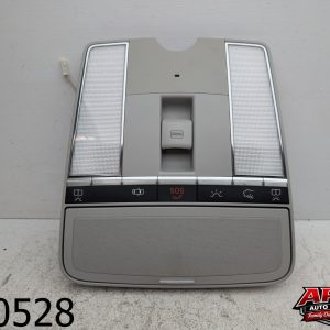 OEM 2007 Mercedes S550 5.5L Overhead Dome Light Sunroof Control Gray