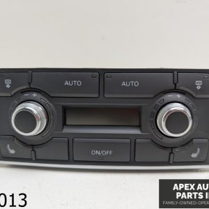 OEM 2008-2010 Audi A8 4.2L Rear Heater AC Climate Controls
