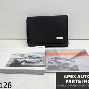 OEM 2008 Audi Q7 3.6L CANVAS CASE FOR OWNERS MANUAL OPERATORS GUIDE USER