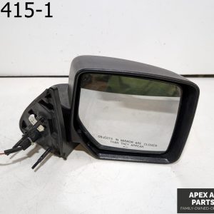 OEM 2008 Dodge Nitro Passenger Right Side View Power Door Mirror Black