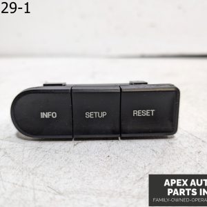 OEM 2008 Ford Edge 3.5L Dash Driver Information Display Setup Switch