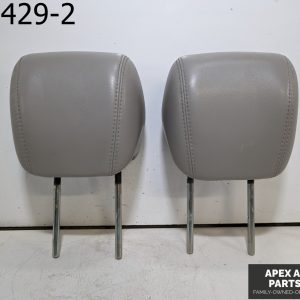 OEM 2008 GMC Acadia 3.6L Front Seat Headrests Head Rests Pair Set
