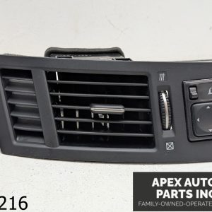 OEM 2008 Infiniti FX35 3.5L Front Left Dash Air Vent Cover Trim w/Mirror Control
