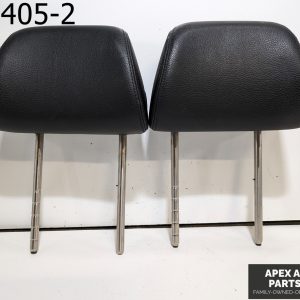OEM 2008 Volkswagen Passat 2.0L Front Seat Headrest Set Black 1K0881903BB
