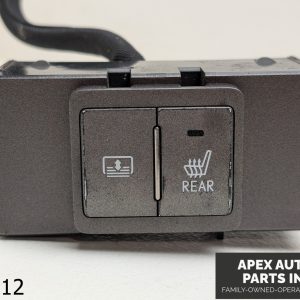 OEM 2009-2014 Acura TSX 2.4L REAR SEAT HEATED W/ SUN SHADE SWITCHES