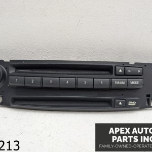 OEM 2009 BMW 650I 4.8L Am Fm Cd Player Radio Receiver