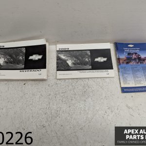 OEM 2009 Chevrolet Silverado 5.3L  Owners Manual