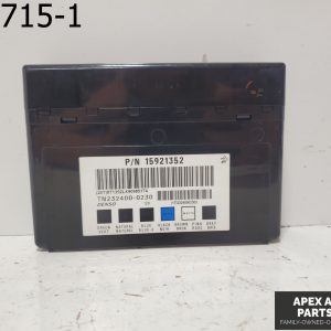 OEM 2009 Chevrolet Traverse 3.6L Body Control Module Body Control BCM