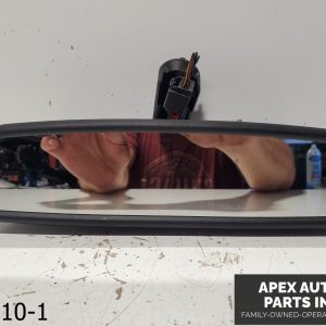 OEM 2009 Jaguar XF 4.2L Interior Rear View Mirror Black