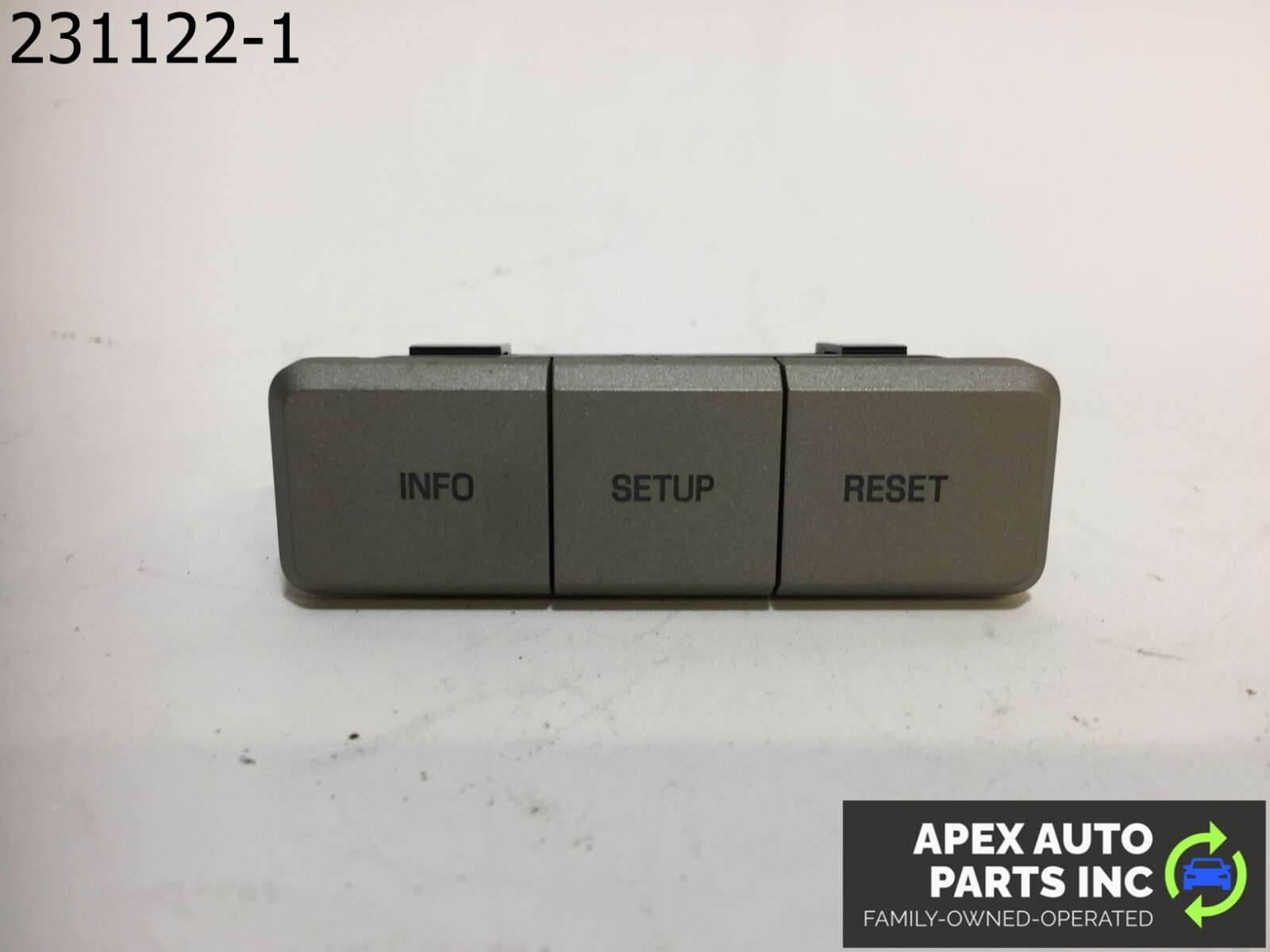 OEM 2009 Lincoln MKZ INFO SETUP RESET Power Interior Multi-Switch
