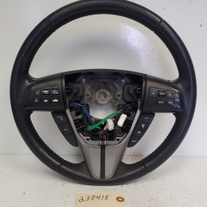 OEM 2010 2011 2012 MAZDA CX-7 BLACK LEATHER STEERING WHEEL VOLUME CRUISE PHONE