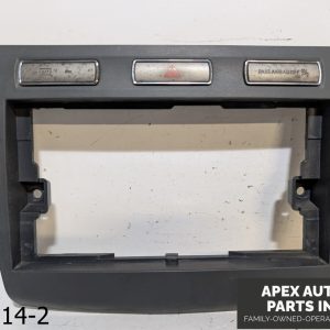 OEM 2010-2013 Ford Transit 2.0L Center Dash Radio Bezel Trim w/Hazard Switch