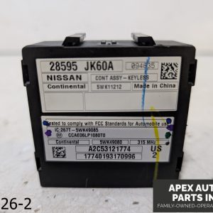 OEM 2010-2013 Infiniti G37 3.7L Keyless Entry Receiver Control Module Unit