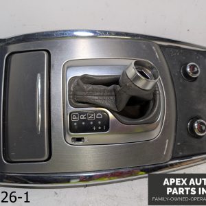 OEM 2010-2013 Infiniti G37 center console shifter trim bezel W shift knob boot