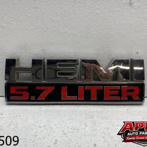 OEM 2010 Dodge Ram 1500 5.7L Front Fender Emblem Badge Chrome MOPAR