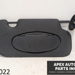 OEM 2010 Mini Cooper S R56 1.6L Right Front Sun Visor Beige