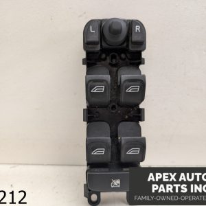 OEM 2010 Volvo S80 3.0L Left Driver Door Master Window Switch