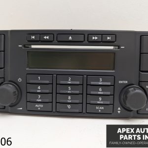 OEM 2011-2012 Land Rover LR2 3.2L 6 Disc CD Player Radio
